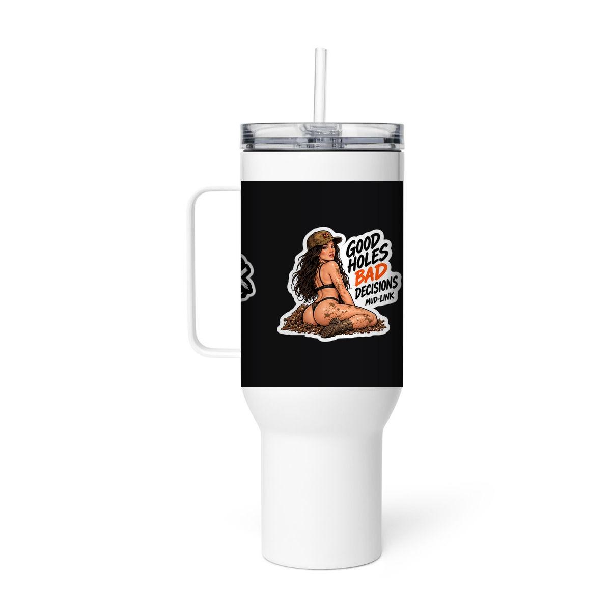 Mud-Link 40 oz Handled Travel Mug