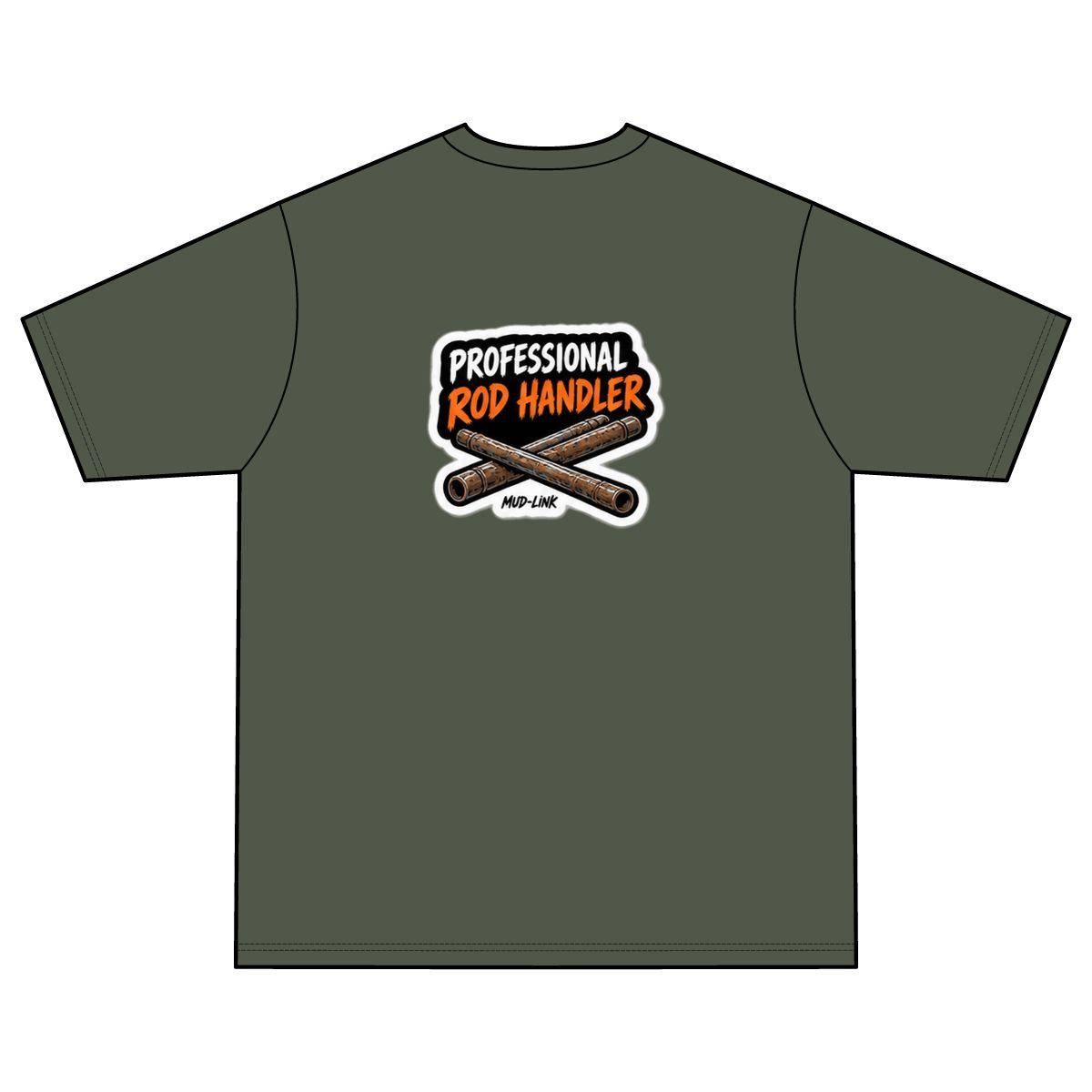 Professional Rod Handler Pocket Work Tee in Tactical Green